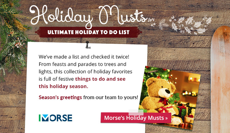 Morse Holiday E-Card - Ultimate Christmas Must-Do List To-Do List